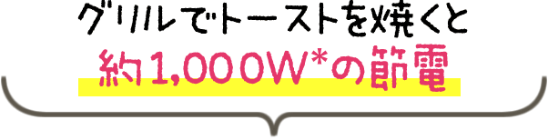 OŃg[X^[ĂƖ1,000w*̐ߓd